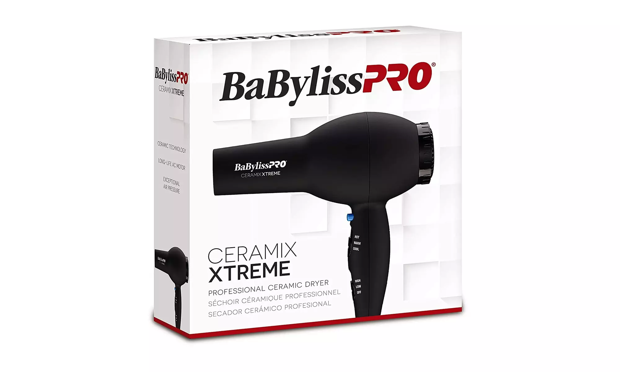 BaBylissPRO Ceramix Xtreme 2000-watt lightweight Professional Hair Dryer