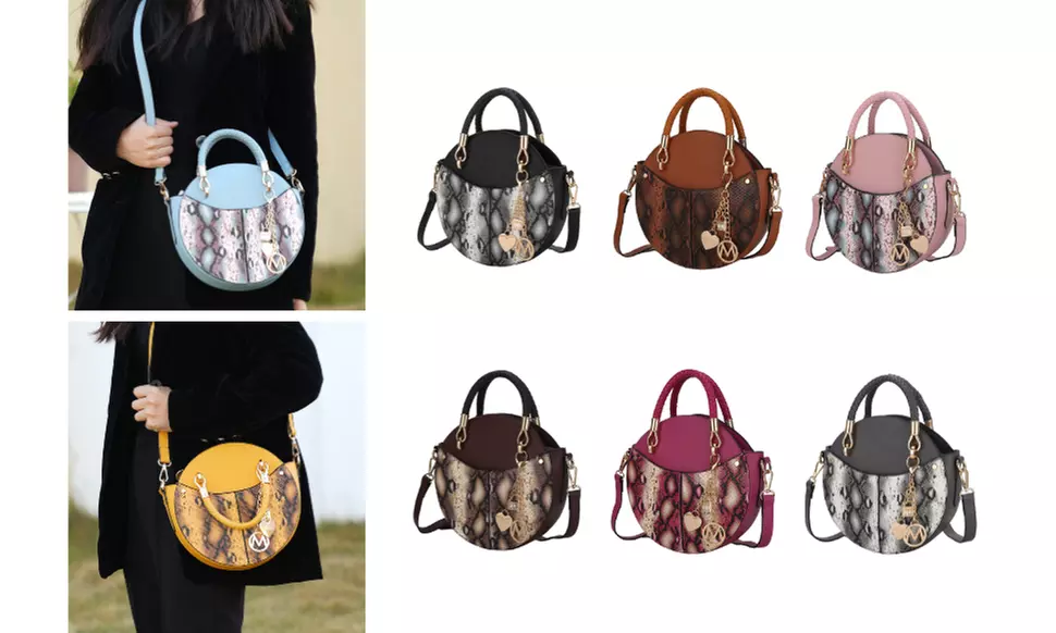 MKF Collection Camille Vegan Leather Women's Crossbody Bag by Mia k - Primary Image
