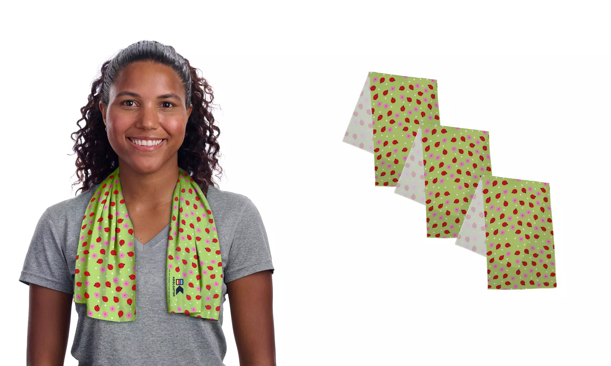 KOOLGATOR Dual Purpose SPF 30 Cooling Towel