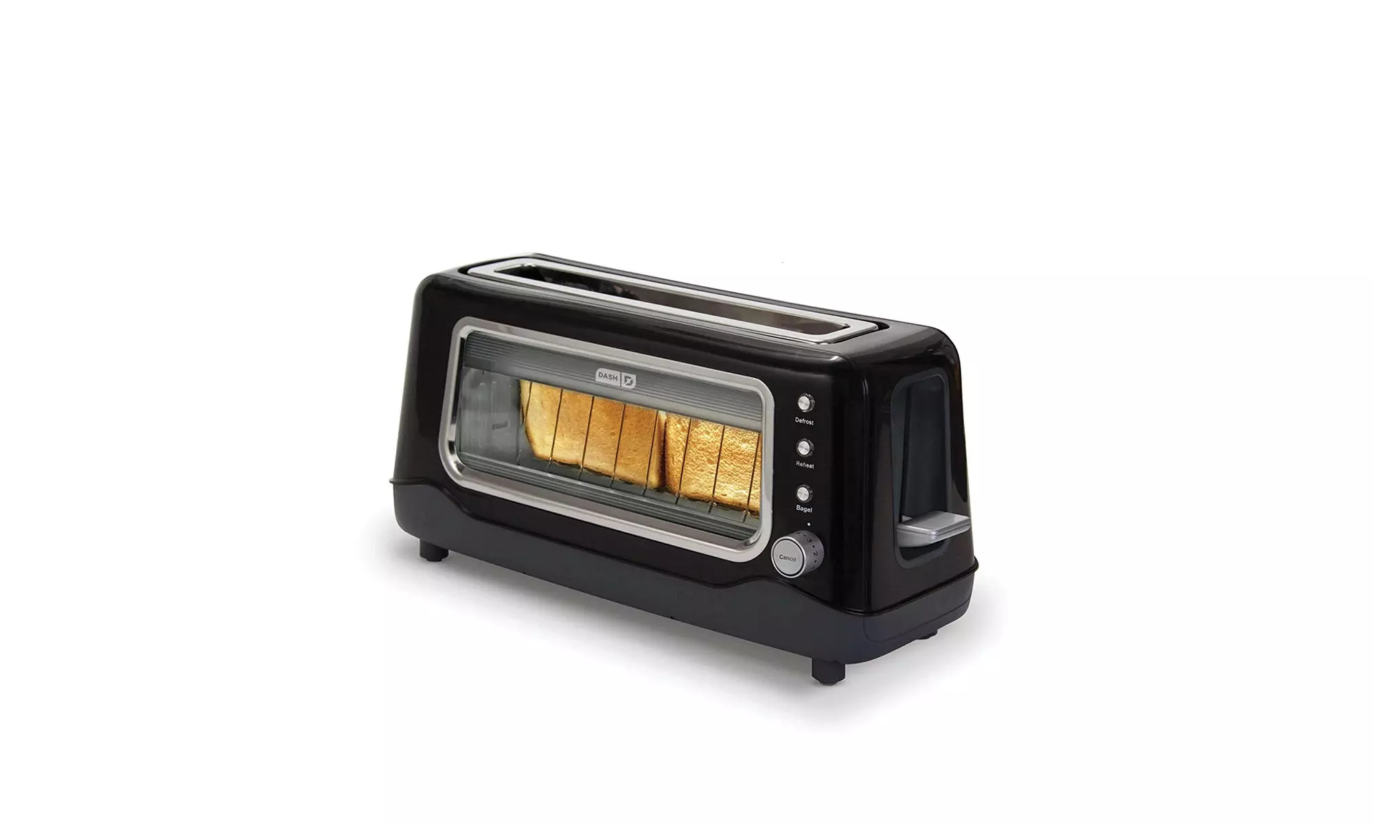 Dash Clear View Toaster: Extra Wide Slot Toaster with Stainless Steel Accents - Primary Image