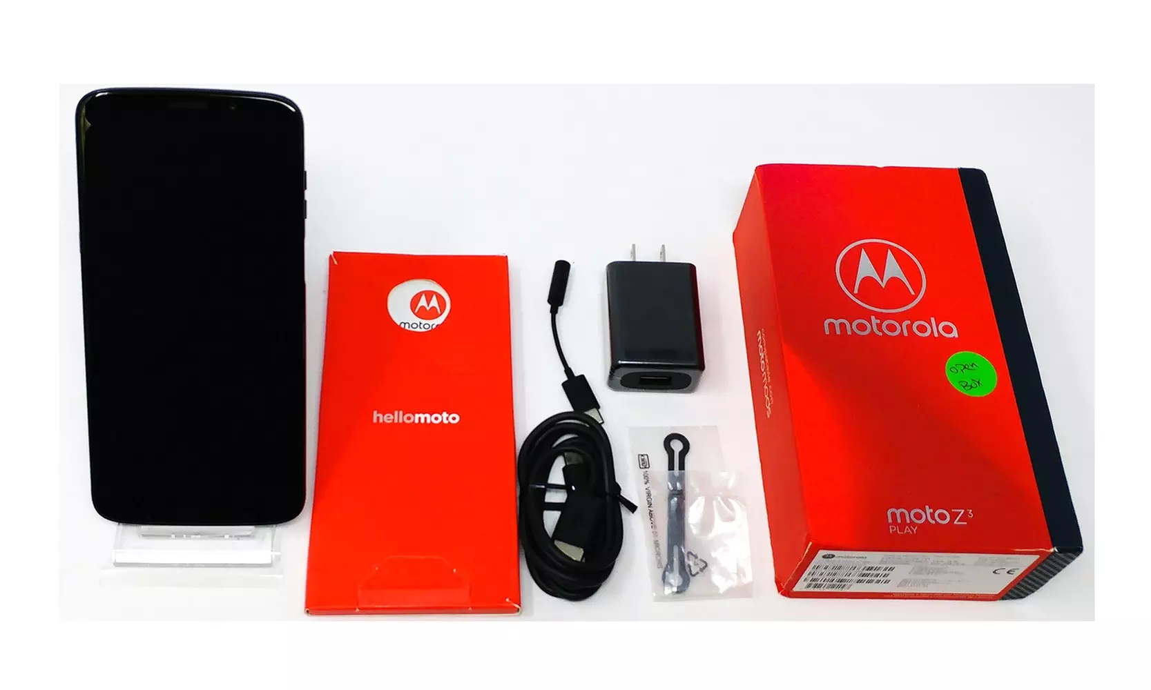 Motorola Moto Z3 Play XT1929-6 64GB 6.01" AMOLED 12MP Unlocked Phone - Open Box - Primary Image