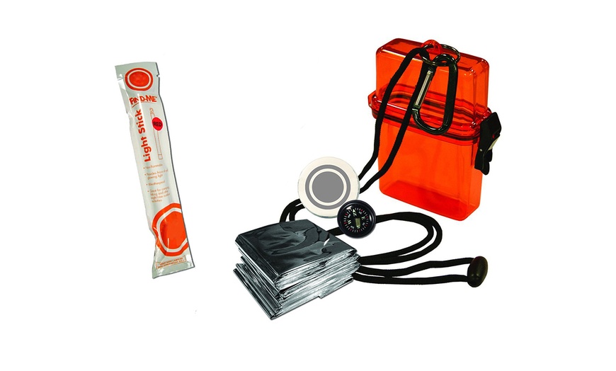 Compact Lightweight Survival Essentials Kit Great For Backcountry