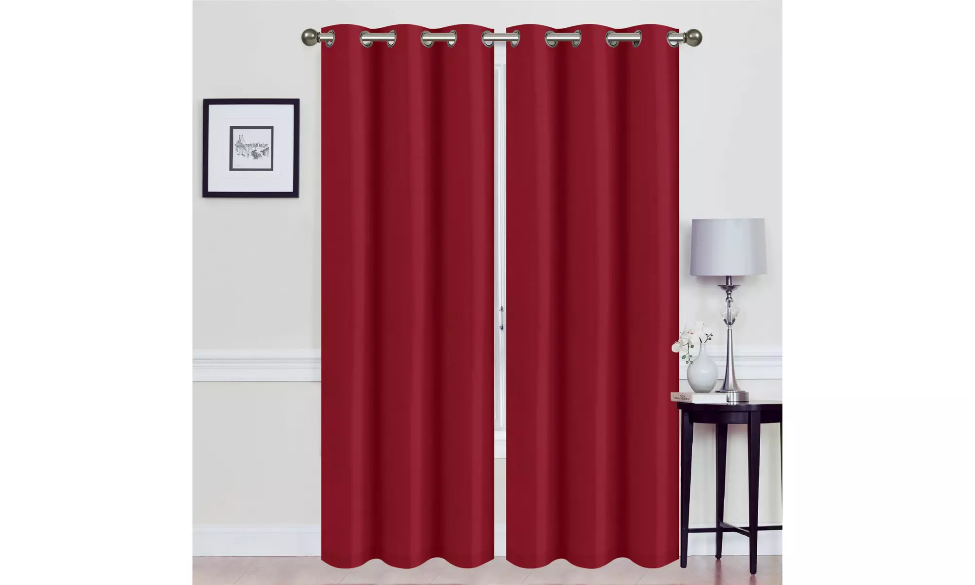 Foam-Backed Blackout Grommet Panel Pair (63" and 84" Lengths)