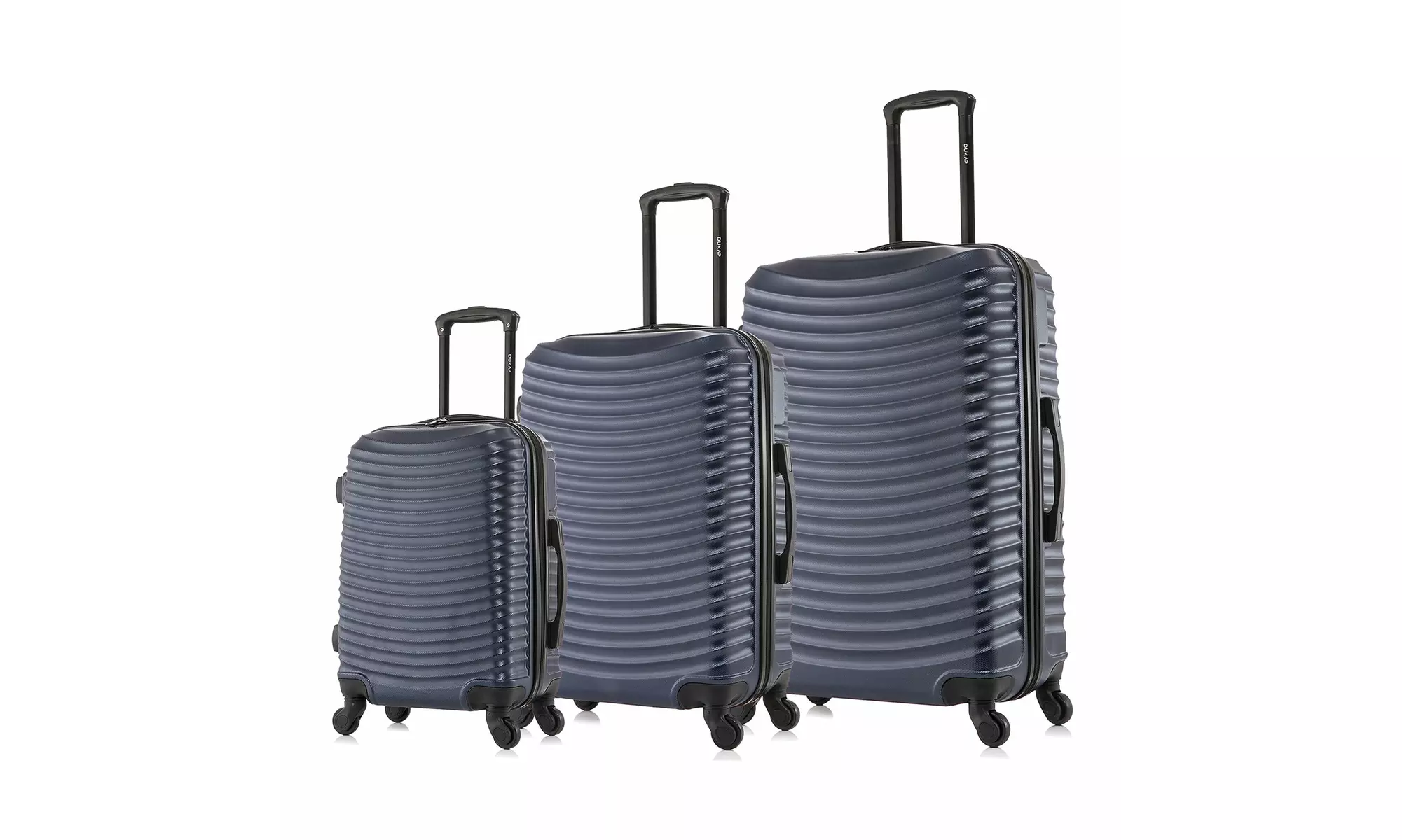 DUKAP Adly Lightweight Hardside Spinner 3 Piece Luggage Set 20"/24"/28"