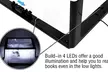3X Large LED Page Magnifier Foldable Flip-Out Legs for Hands Free Reading - Second Medium