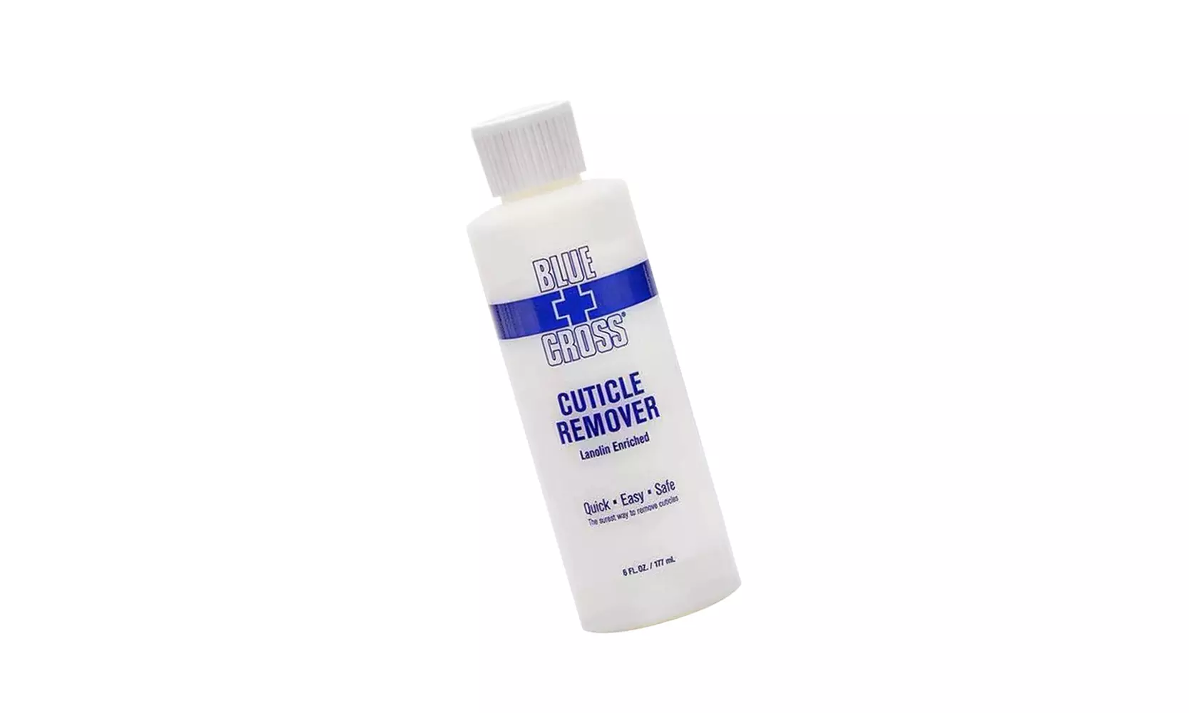 Blue Cross Cuticle Remover Liquid Softener Lanolin Enriched 6 oz,Quick,Easy,Safe - Primary Image