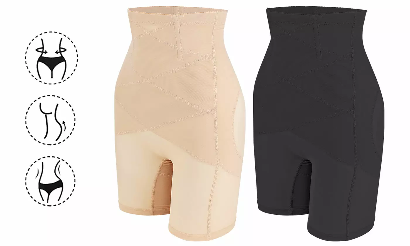 High Waisted Body Shaper Shorts Girdles Thigh Slimmer Underwear