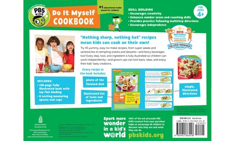 PBS KIDS Do It Myself Cookbook Softcover Paperback