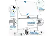 Mobile Whiteboard,Rolling Magnetic Whiteboard 48 x 36 Inches - Second Medium