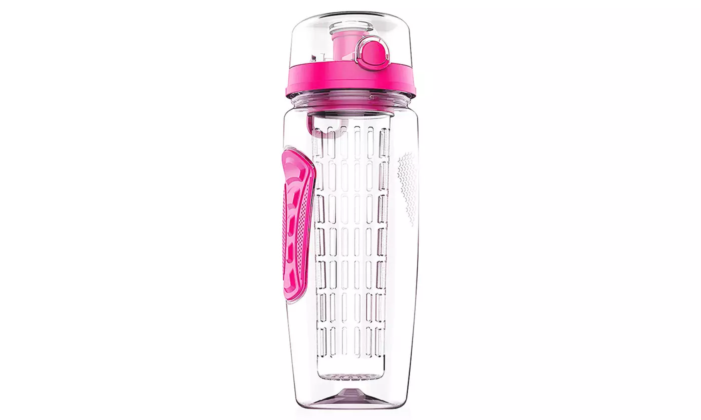 iMounTEK 32oz Fruit Infuser Water Bottle Flavored Water Infusion Bottle