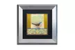 Rachel Paxton 'Small Bird 233' Matted Silver Framed Art - Second Medium