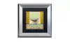 Rachel Paxton 'Small Bird 233' Matted Silver Framed Art