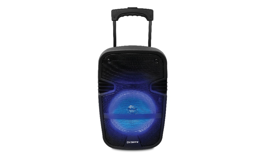 Fisher FBX820 8" Wireless Portable Speaker System w/ Remote Control