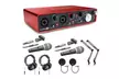 Focusrite Scarlett 2i4 (2nd Gen) USB Audio Interface Podcast Bundle - Second Medium