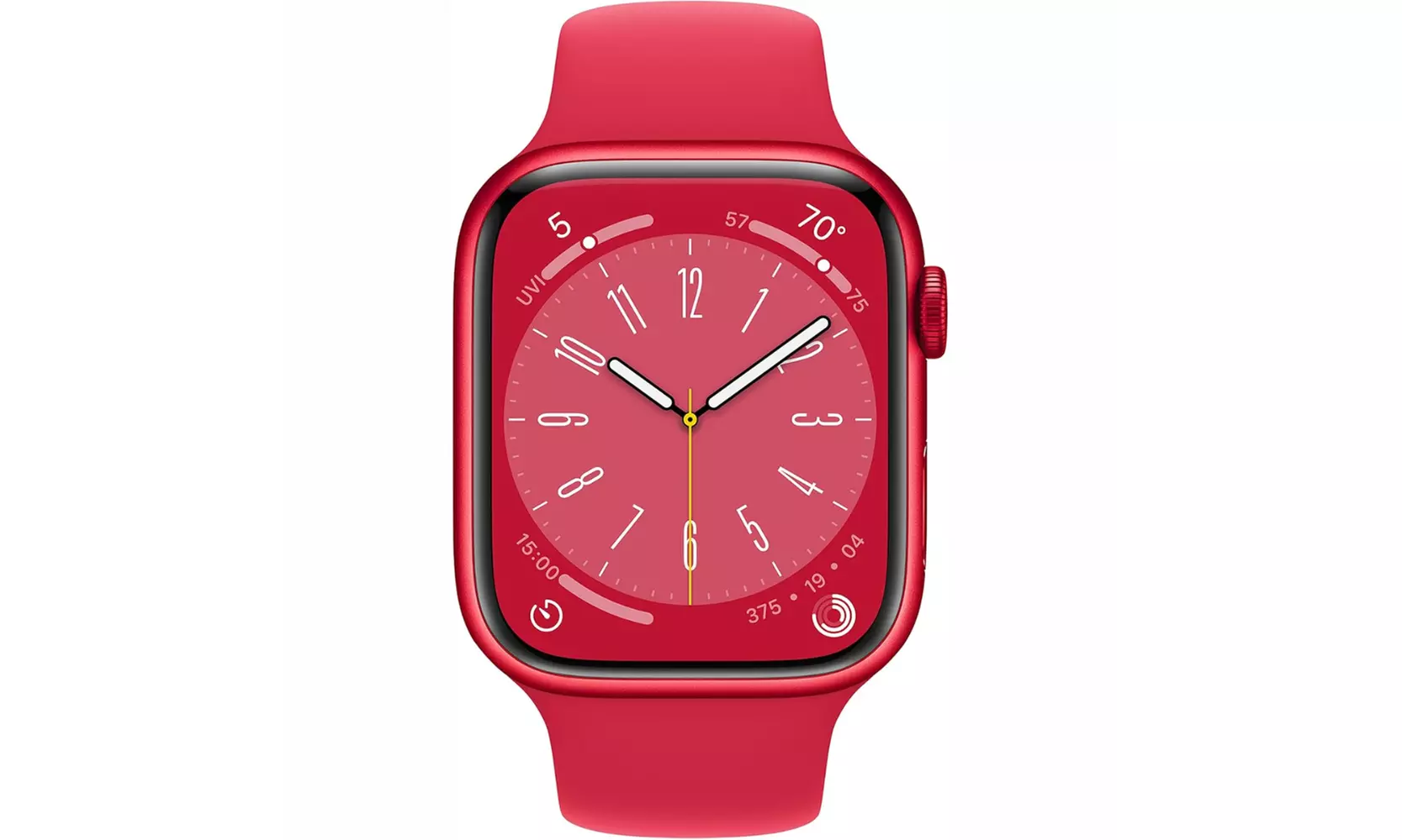 Apple Watch Series 8 45mm (GPS) w/ Medium/Large Sport Band - A Grade Refurbished