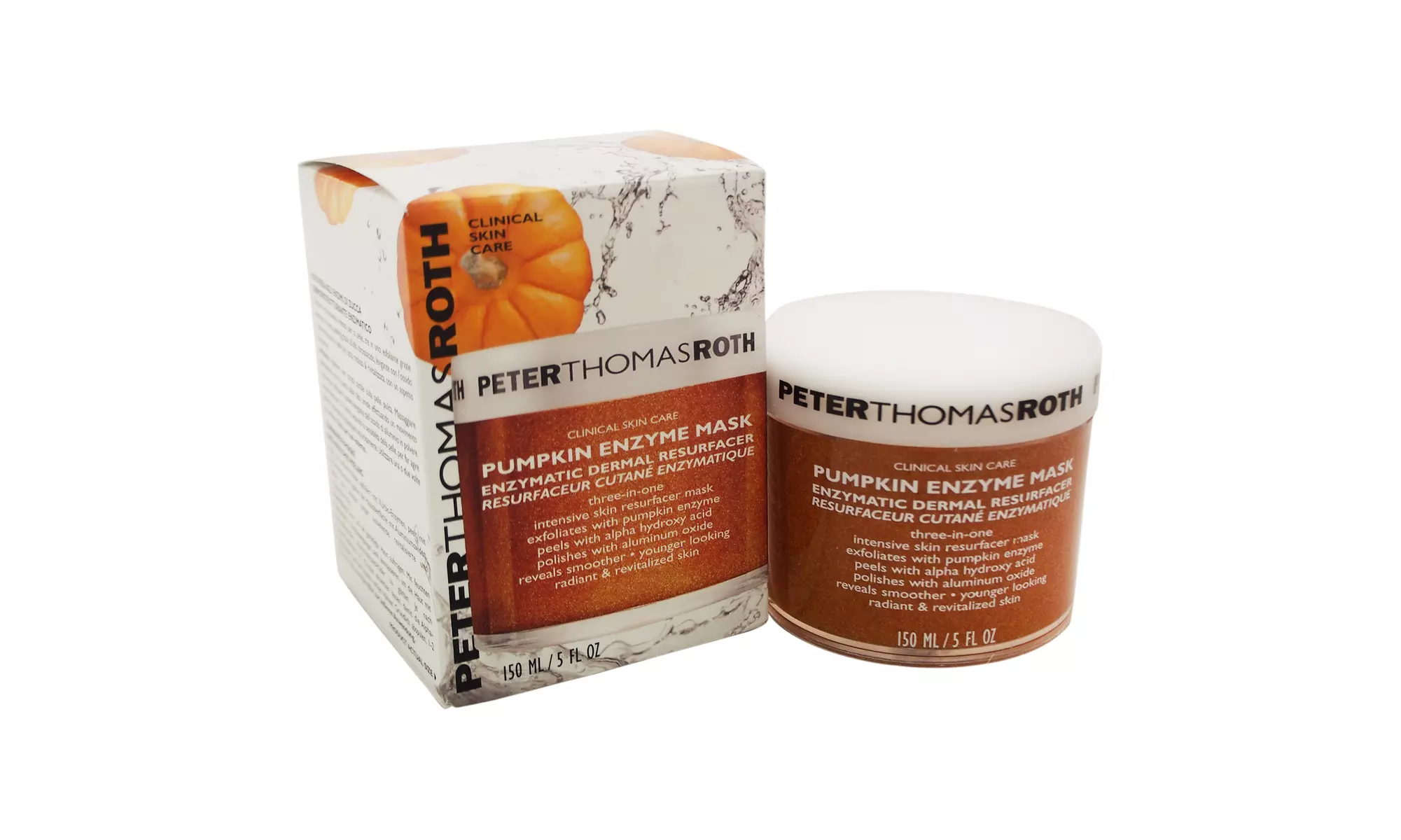 Pumpkin Enzyme Mask by Peter Thomas Roth for Women - 5 oz Mask - Primary Image