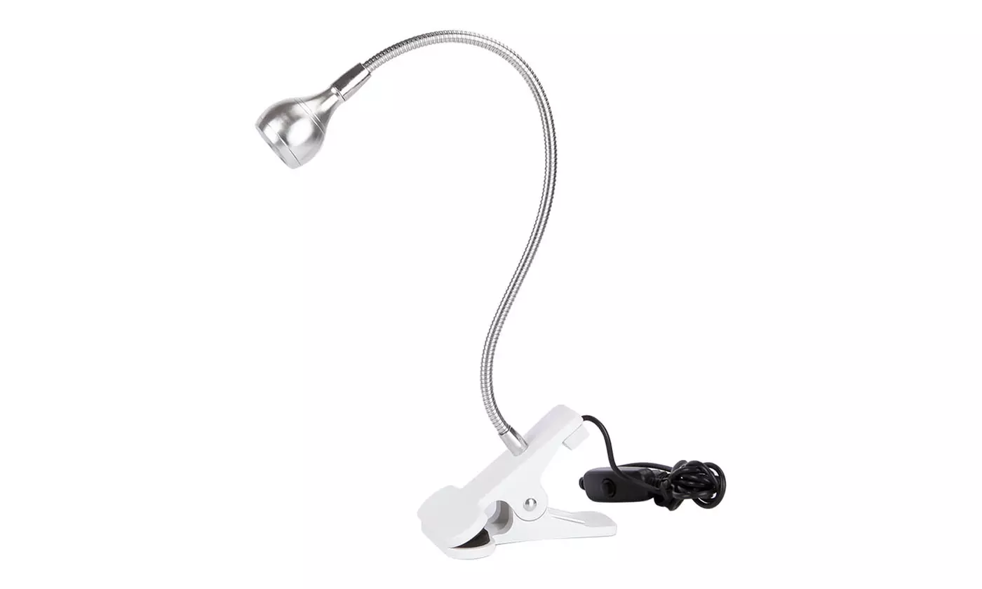 USB Clip on Night Light Reading Light Lamp for Desk Bed Computers