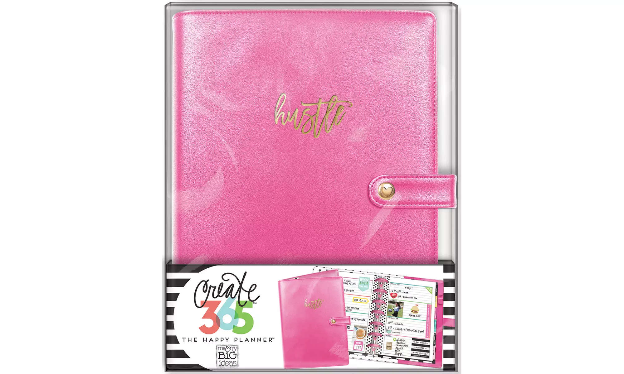 Me and My Big Ideas Create 365 Collection Planner Deluxe Cover Mini Berry - Primary Image