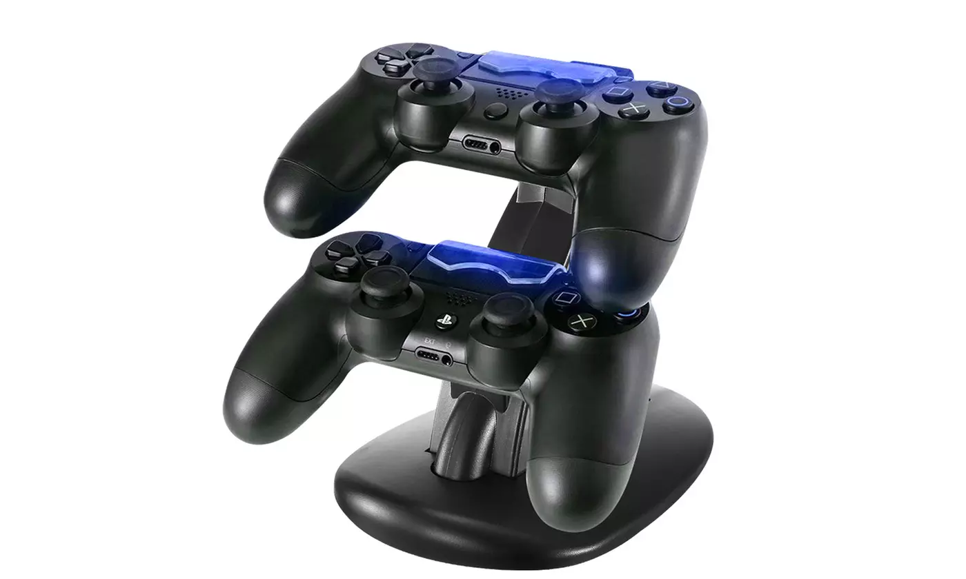 iMounTEK Dual USB Charger Charging Dock for Sony PS4 Controllers - Primary Image