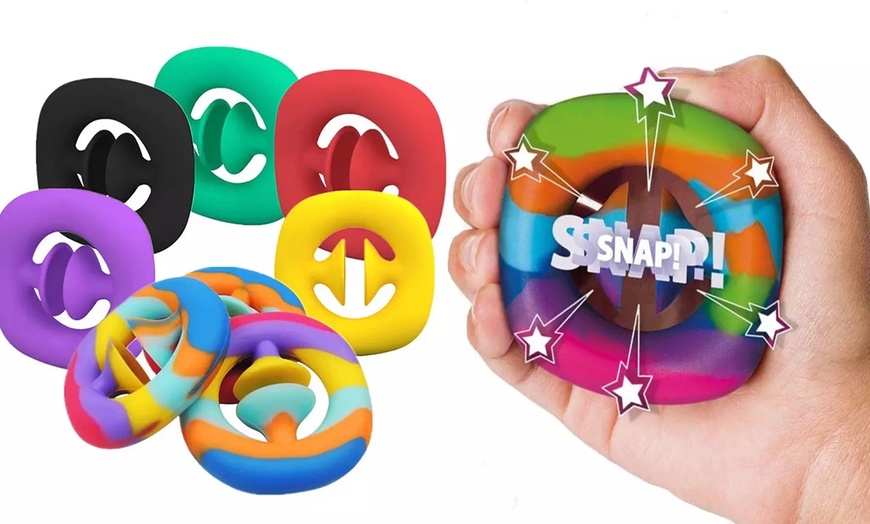 1-Pack Relieve Stress Suction Snap Finger Snapper Sucking Fidget Toys ...