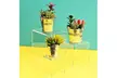 2 Sets Acrylic Riser Display Shelf Set Clear Stands Multi Use 3 Sizes - Second Medium
