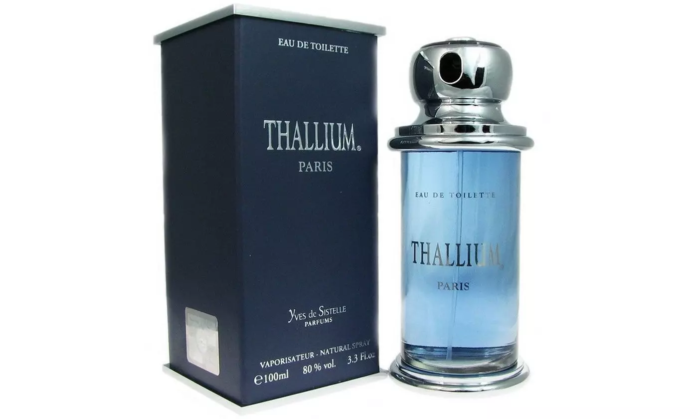 Yves De Sistelle Thallium Paris Eau De Toilette 3.3oz / 100 ml Men - Second Medium