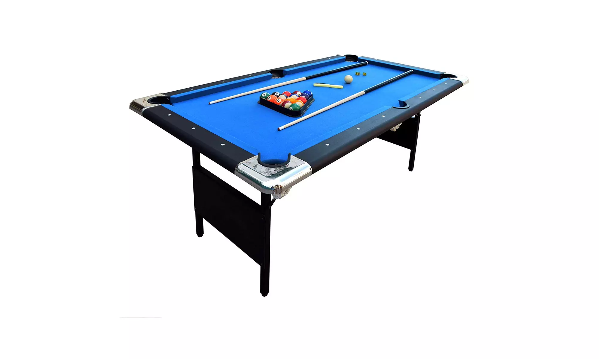 Hathaway Fairmont Portable 6-Ft Pool Table with Easy Folding for Storage - Primary Image
