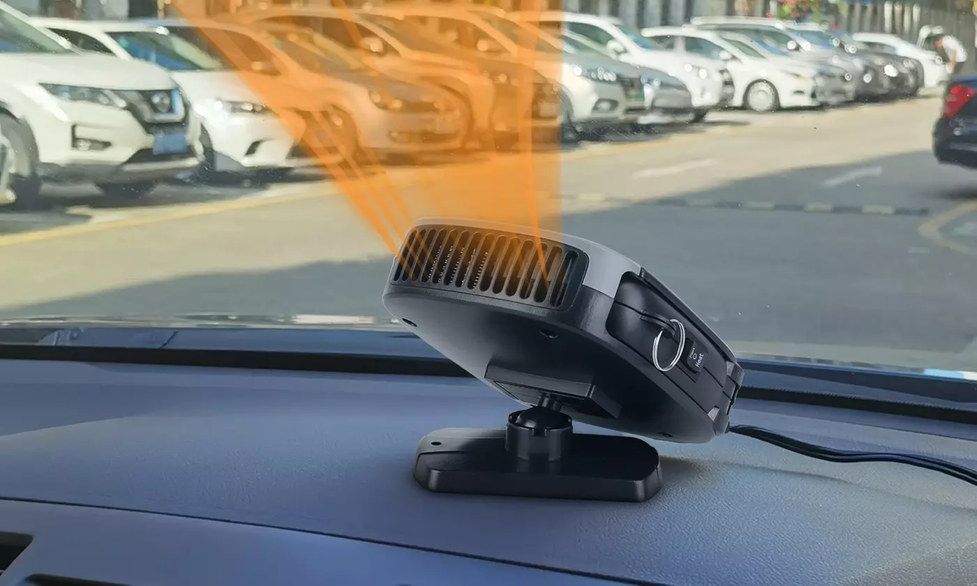 iMounTEK 2-in-1 Car Windshield Heater Defroster Defogger Demister & Cooling Fan