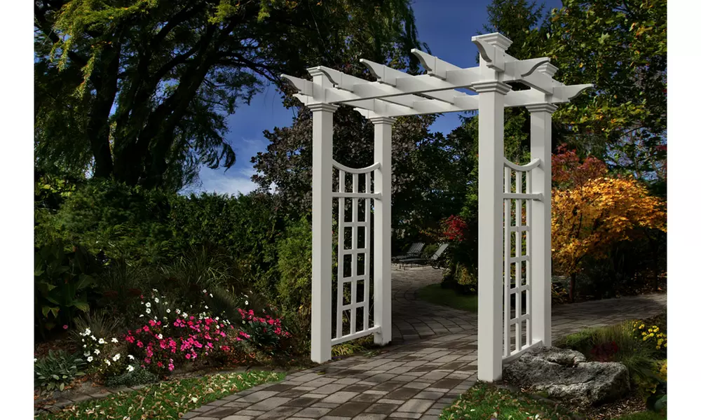 Fairfield Deluxe Vinyl Arbor - Primary Image