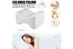 Contour Leg Wedge Knee Pillow Memory Foam Hip Cushion Back Pain Relief Sleeping - Second Medium