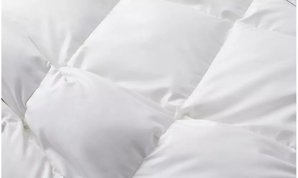 Peace Nest 360 Thread Count White Goose Down Feather Fiber Comforter