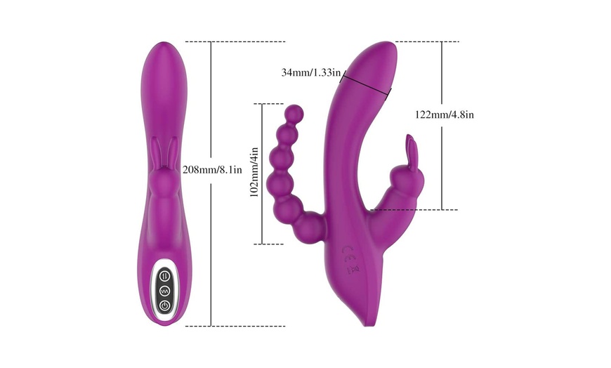 G Spot Rabbit Vibrator Powerful Dildo Vibrator Sex Toy With 7 Flapping Modes Groupon 2957