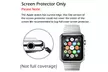 Apple Watch Series 4 3D Full Covered Tempered Glass Screen Protector - Second Medium
