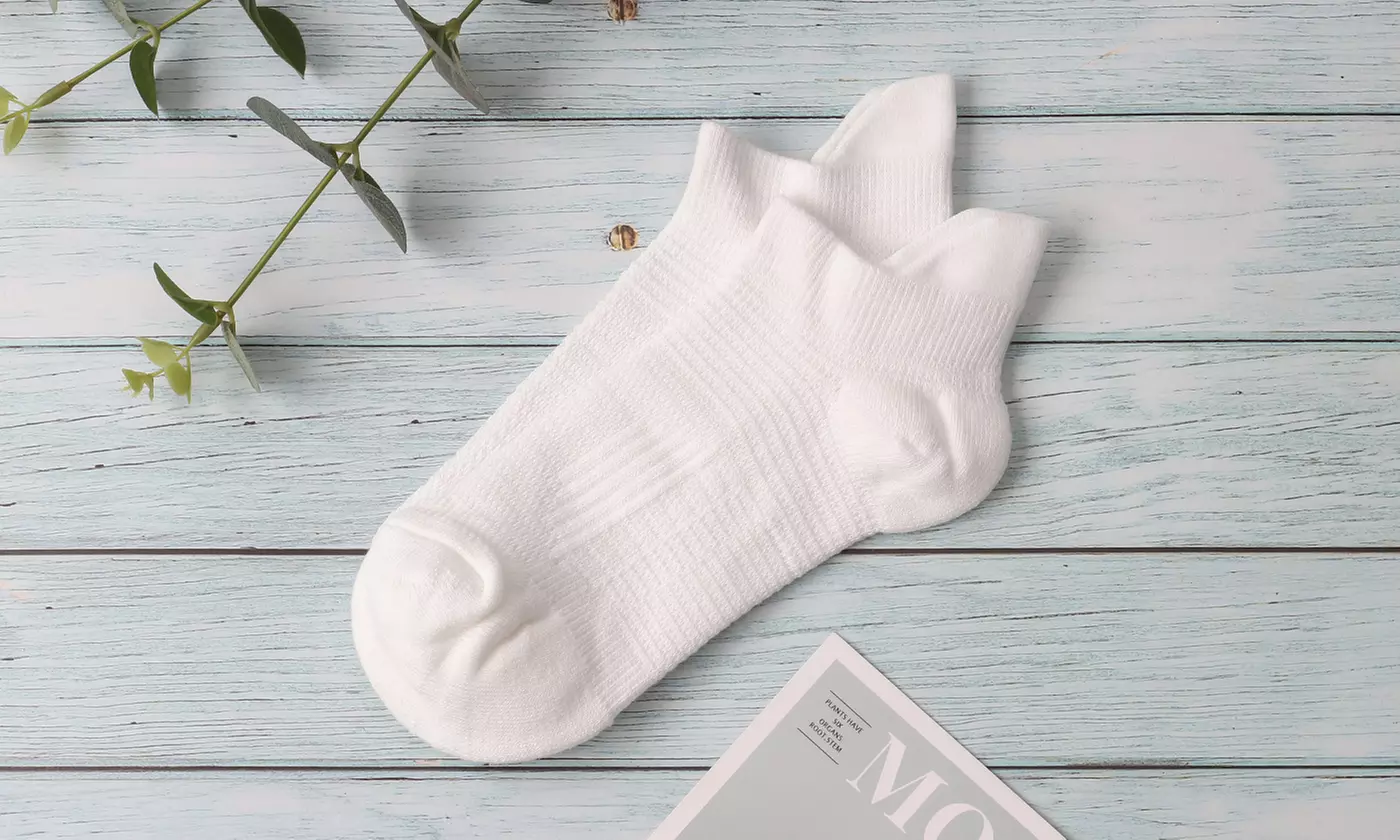 3Pairs Men's Low Cut Athletic Socks Sport Quick Dry Non Slip Ankle Socks 