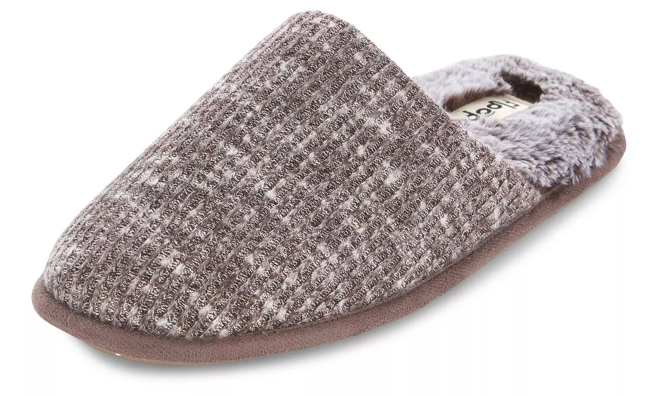 Floopi Women's Aurora Knit Scuff Slippers