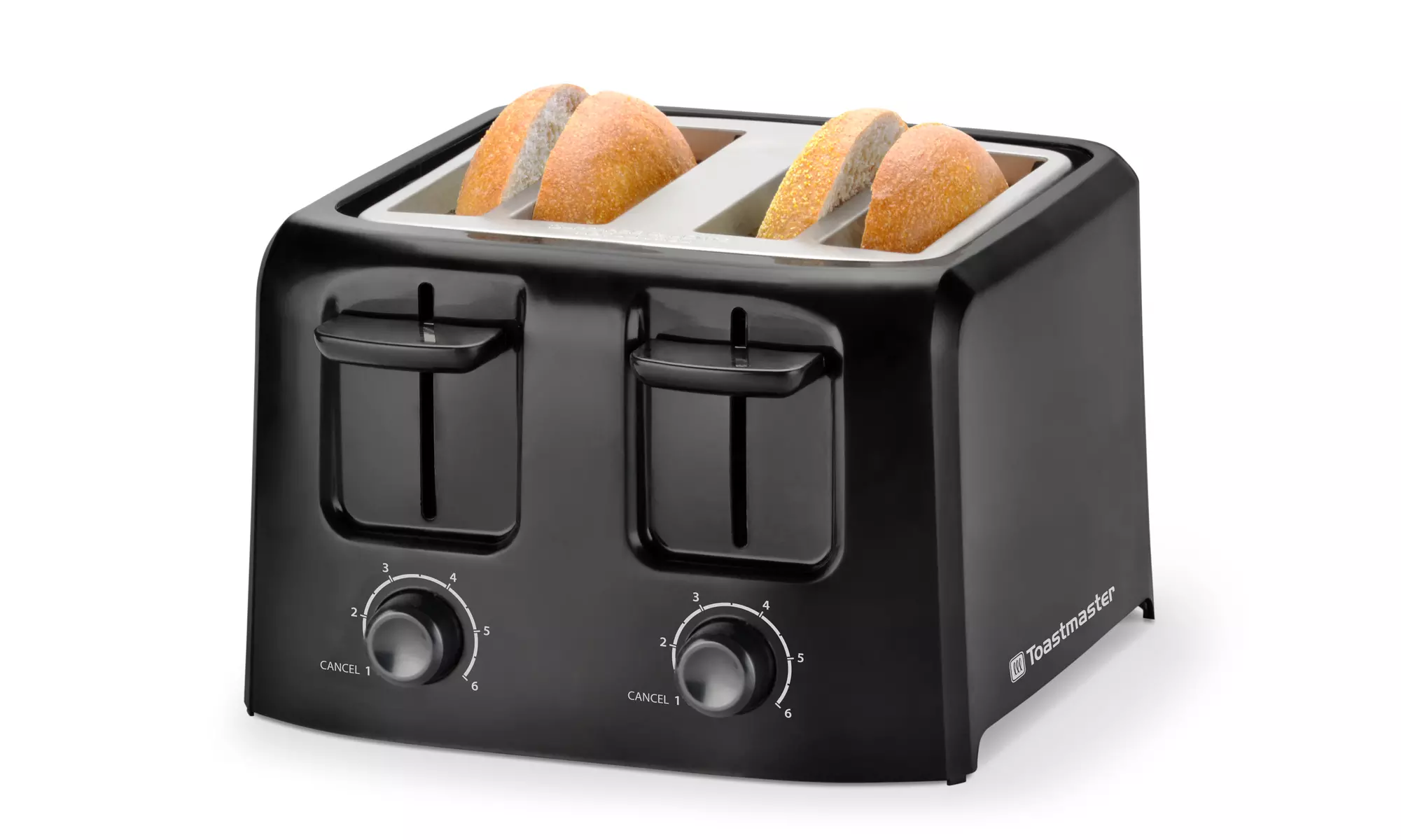 Toastmaster TM-45TS Four Slice Black Cool Touch Toaster - Primary Image