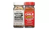 Trader Joe's Everything But The Bagel Sesame and Chile Lime Seasoning, 1 of each