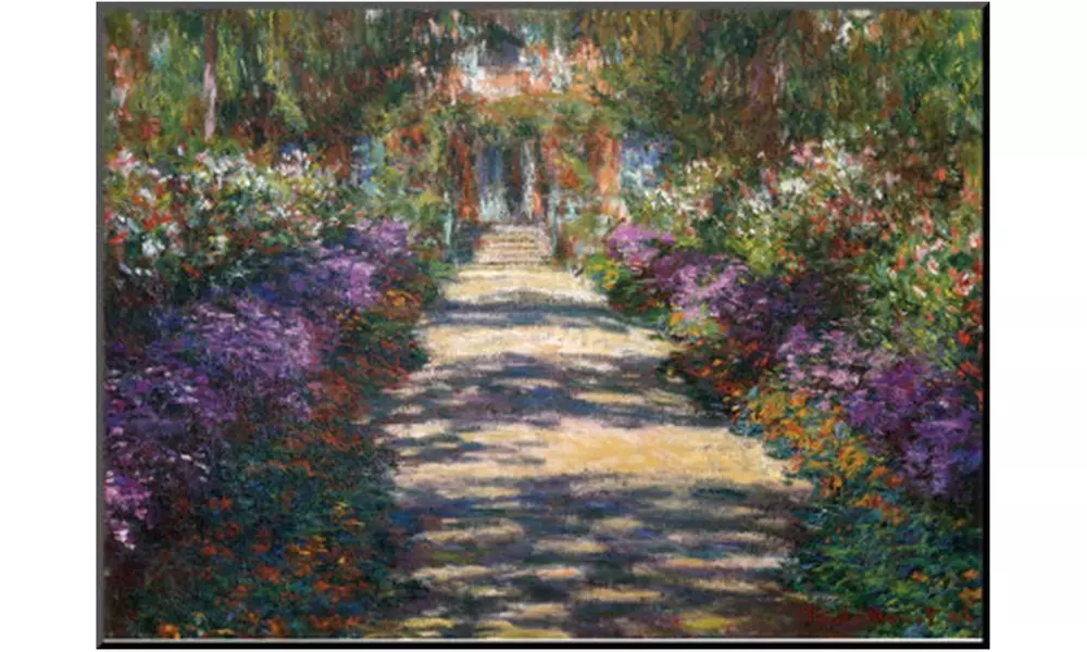 Garden at Giverny by Claude Monet - Primary Image