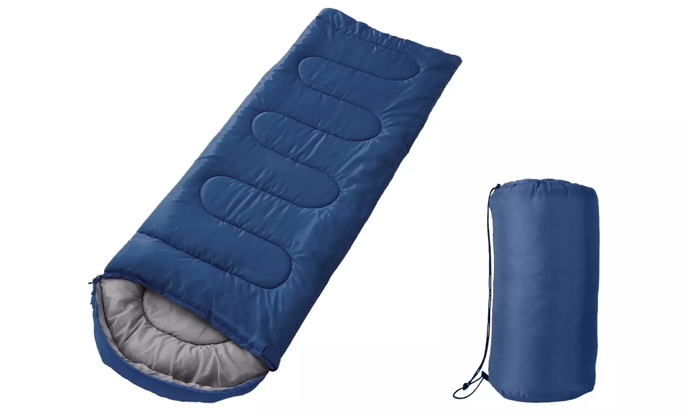 LakeForest 3-Season Sleeping Bag for Adults Warm Cozy Cold Weather Camping Gear