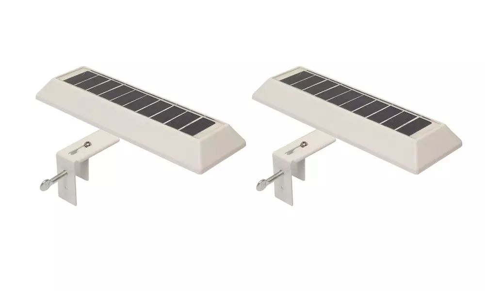 Nitebrite Solar Motion Detector Outdoor LED Lights (2, 4, or 10-Pack)