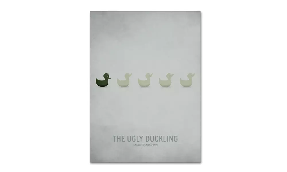 Christian Jackson 'Ugly Duckling' Canvas Art - Primary Image