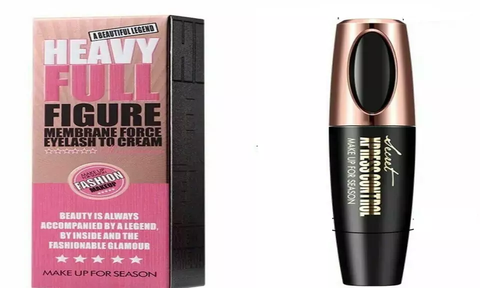 4D Fiber Lash Mascara Heavy Full Figure Membrane Force Eyelash Cream BLACK Color - Second Medium