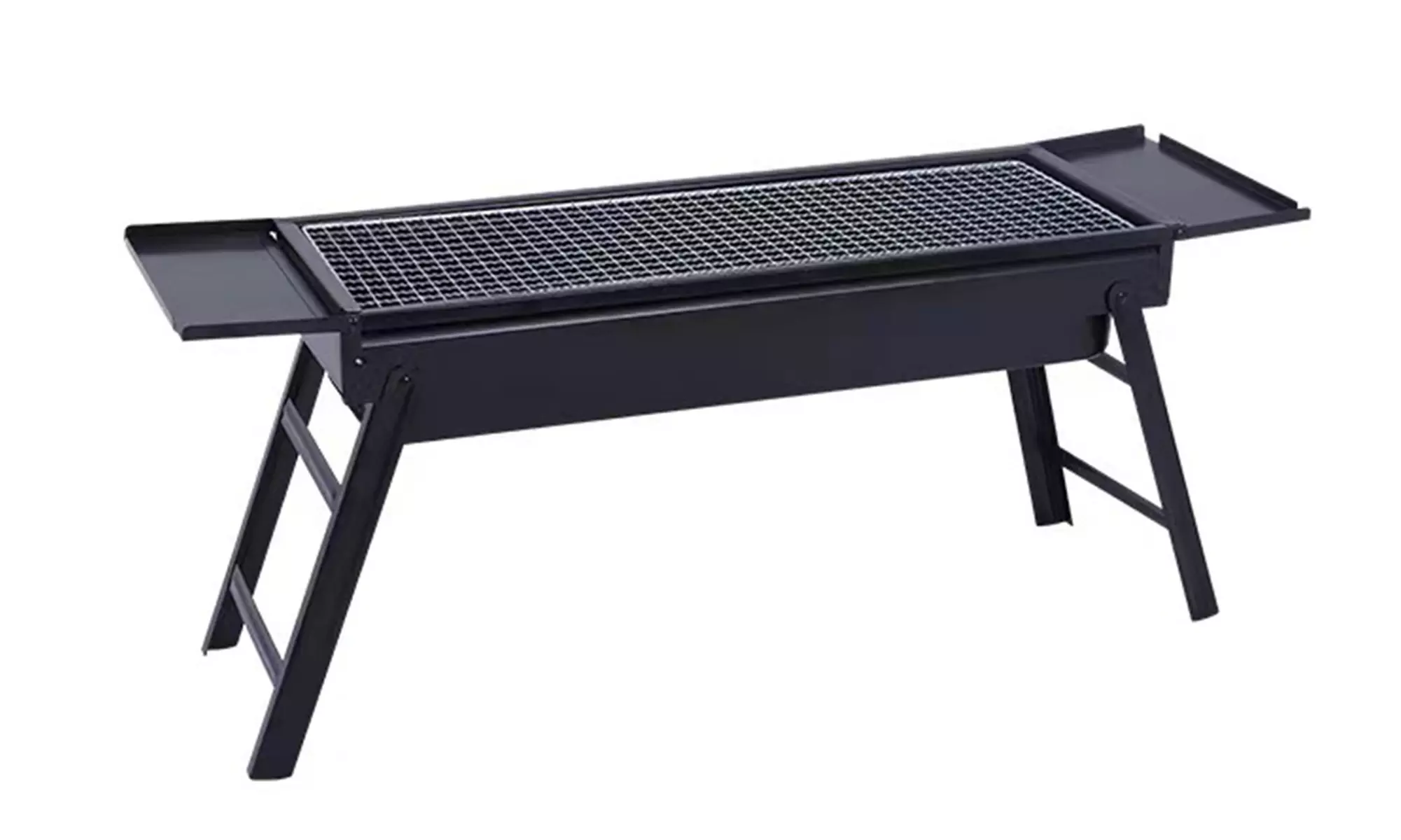 Charcoal BBQ Grill Foldable & Easy Portability For Outdoor Barbecues Camping - Second Medium
