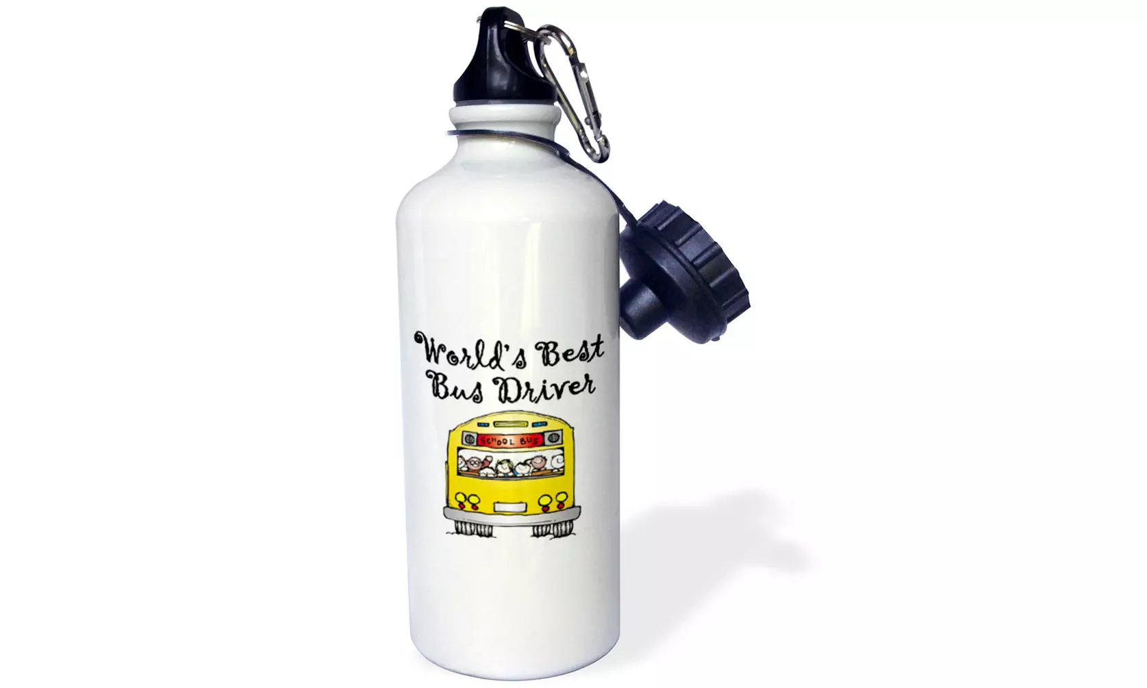  Water Bottle Worlds Best Bus Driver.  - Second Medium