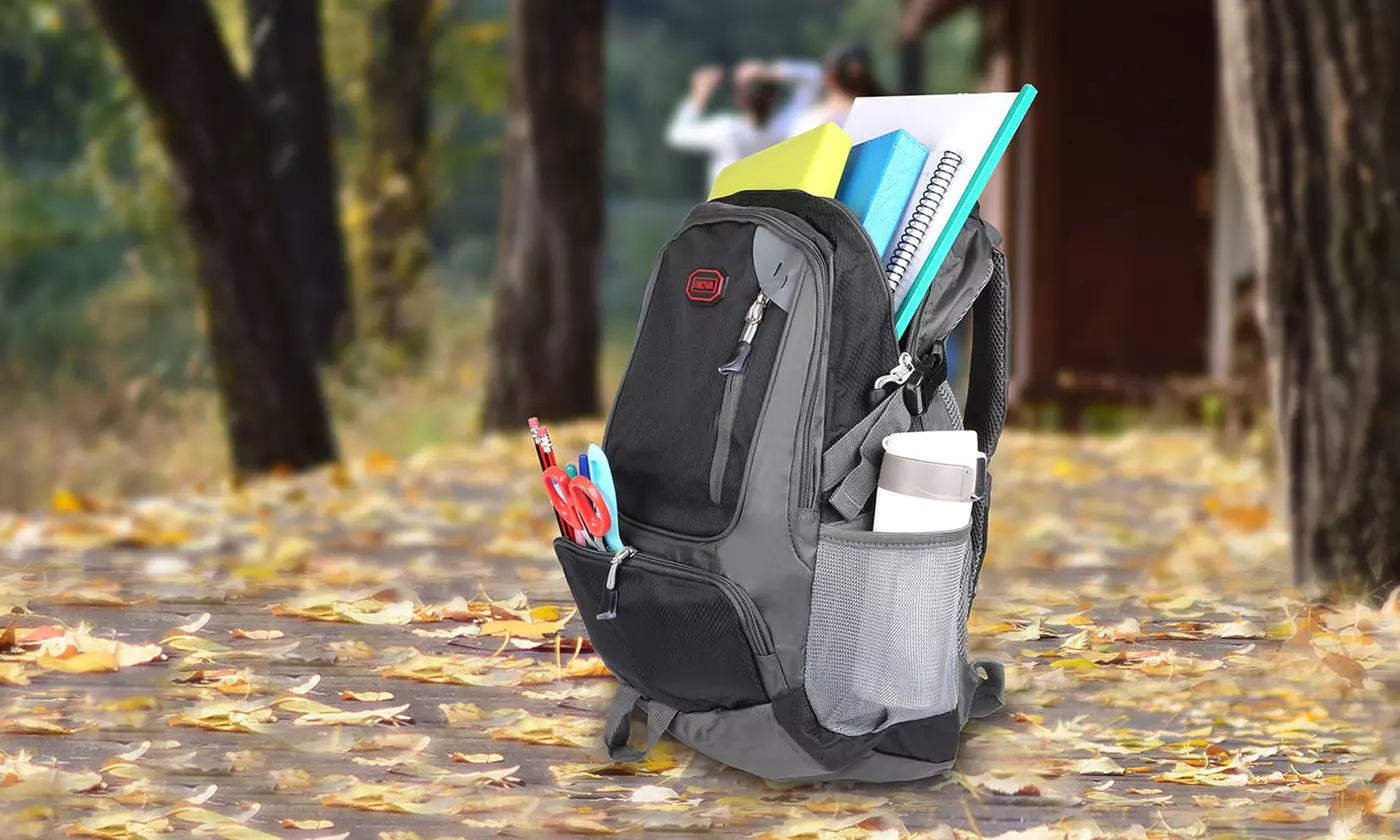 iNova Kids Backpack with Padded Straps and Dual Bottle Holders