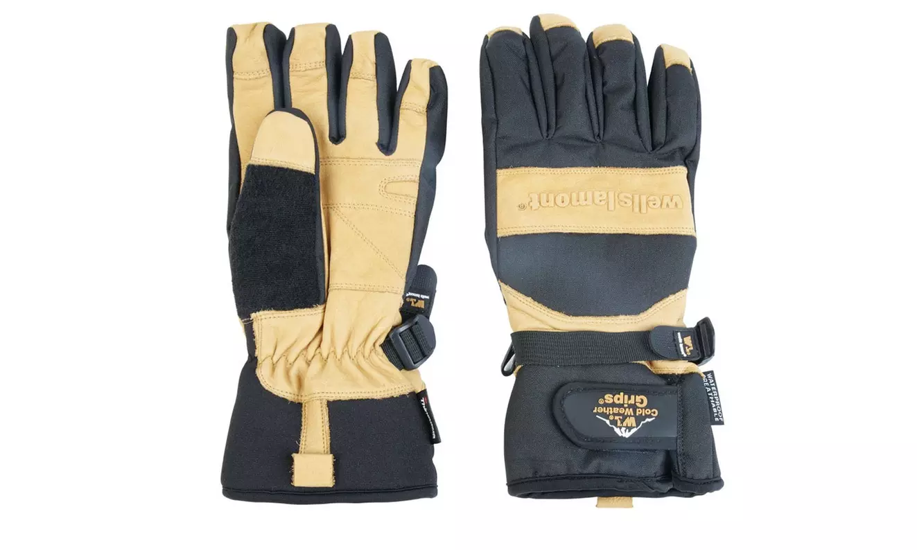 Wells Lamont 7660XL Grips Gold Insulated/Waterproof Work Gloves - Primary Image