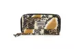 Kenneth Cole Reaction Women's Snake Print Zippered Clutch Wallet - Second Medium