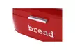 Large Metal Bread Box for Kitchen Counter, Bread Food Storage Bin with Lid, Red - Second Medium
