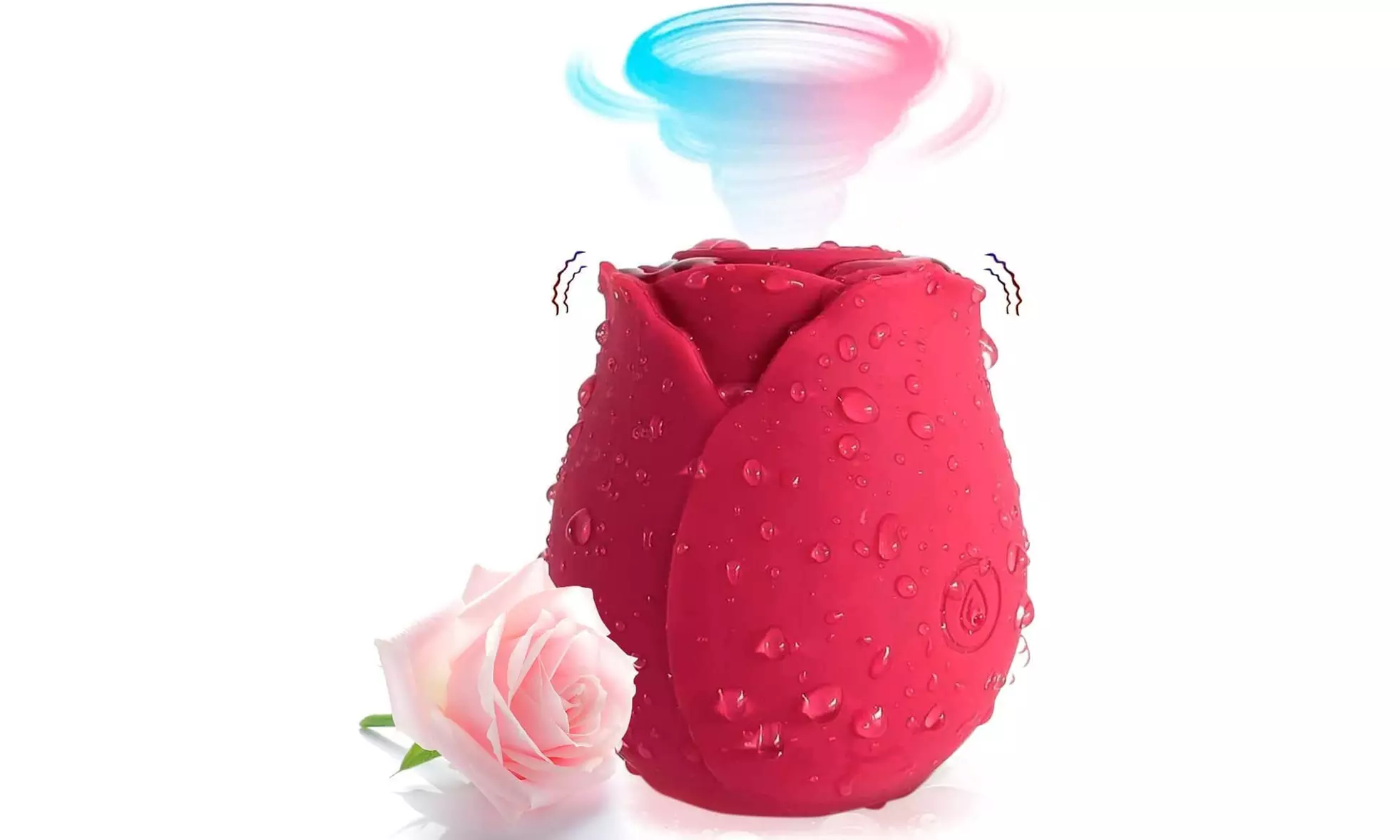 10 Speeds Vibration&Suction Rose Nipple Clitoral Sucking Vibrator sex toy - Primary Image