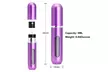 5ML Travel Portable Refillable Perfume Atomizer Bottle Scent Pump Spray Case - Second Medium